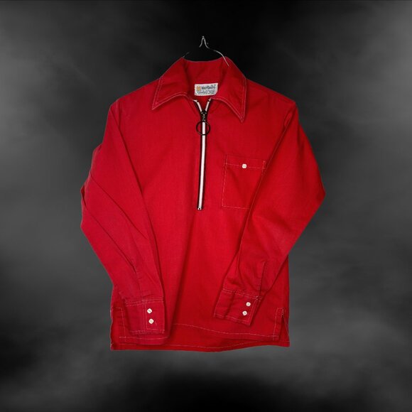 Vintage Marlboro Red Shirt, Size 14 - Picture 1 of 2